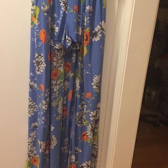 🔥Karlie Romper Blue Floral- New - Picture 7 of 7